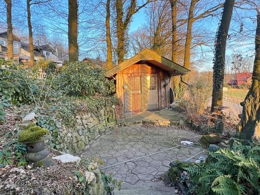 Das Gartenhaus aus Holz