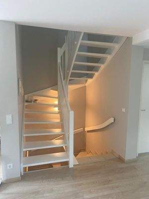 Treppe  aufw. Lerchenrberg HH-Volksdorf