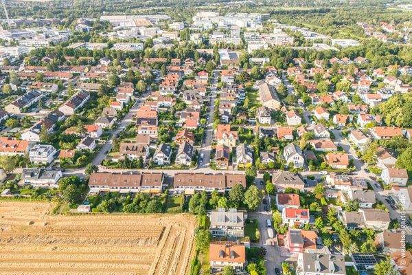 Drohnenbild in Richtung Norden
