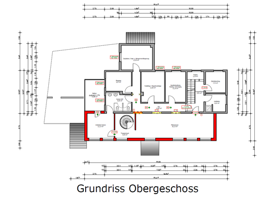 Grundriss Obergeschoss