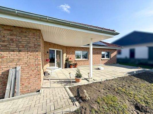 Blick auf die Terrasse