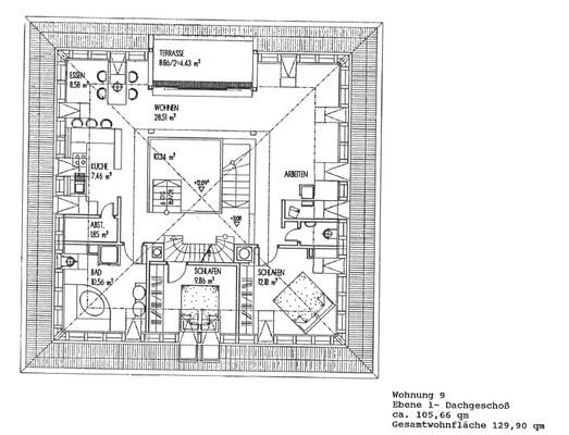 Grundriss Wohnung