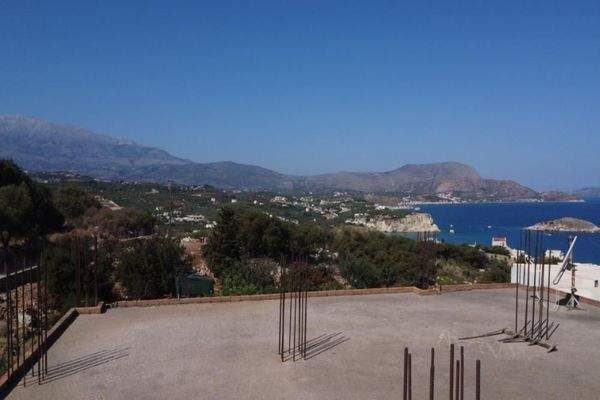 Kreta, Plaka: Erstklassige Entwicklungsmöglichkeit mit Meerblick zu verkaufen