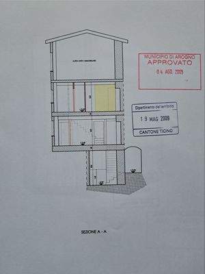 Grundriss-Sezione-AA-Uralte-Oase-der-Ruhe-mit-Blick-auf-den-Luganersee