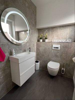 Gäste-WC im Erdgeschoss