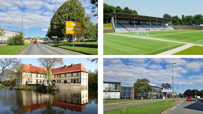 Anfahrt / Umfeld Fußballstadion SC Westfalen ...