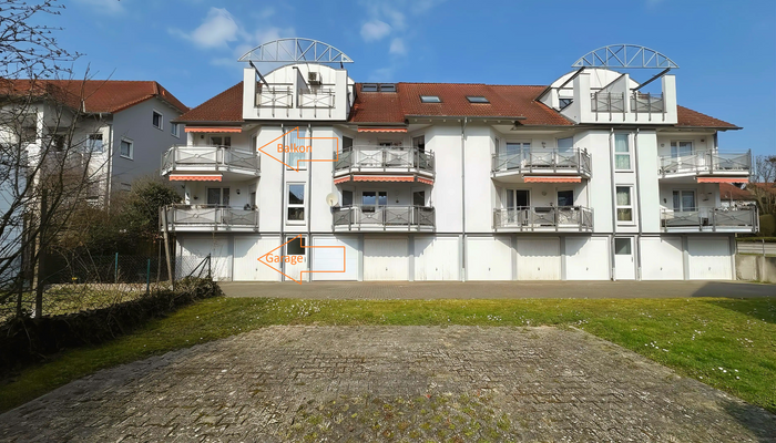 Balkon / Garage Lage