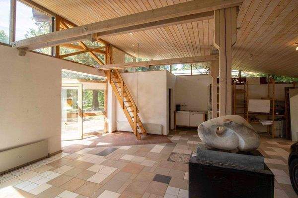 Weitere Innenaufnahme des Ateliers