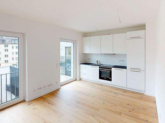 Wohnküche, Ansicht 2