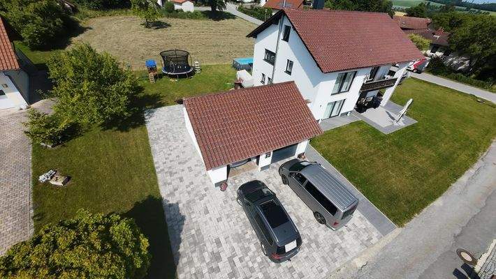 Drohnenfoto Vorderansicht