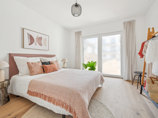 Schlafzimmer Musterwohnung