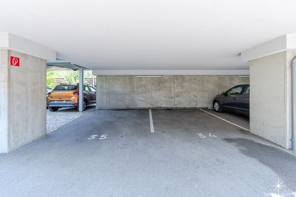 Carport Nummer 35 -> parken Sie ein