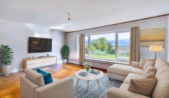 Einliegerwohnung Wohnzimmer