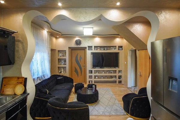 EG Küche Blickrichtung Wohnzimmer