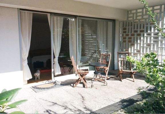 Hans-Sachs-Str. 18b Terrasse im Garten. Ruhige Lag