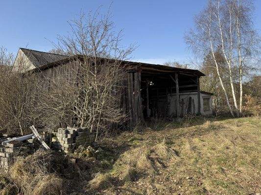 Unterstand für landw. Maschinen