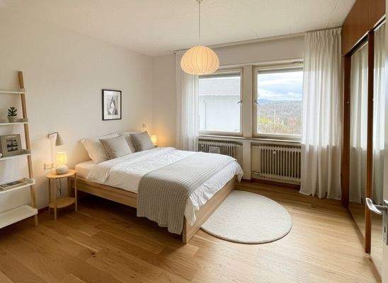 Schlafzimmer KI visualisiert