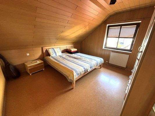 Schlafzimmer im Dachgeschoss