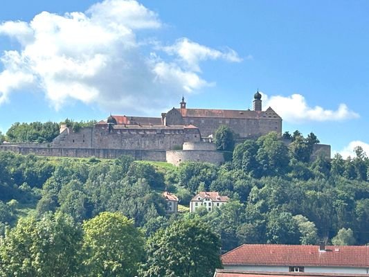 Aussicht vom Balkon