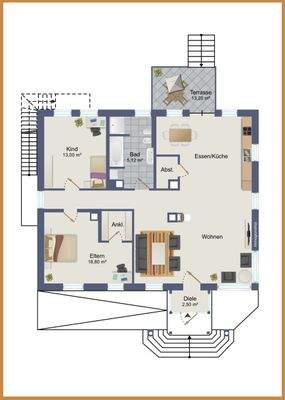 Grundriss Erdgeschoss