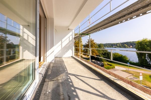 Loggia mit Seeblick