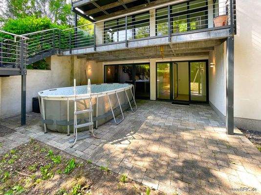 Souterrain Gartenterrasse