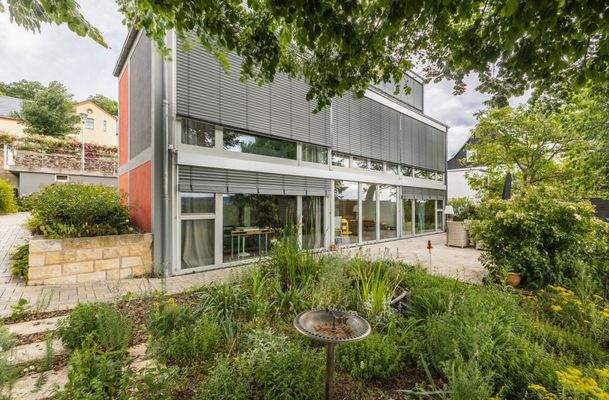 Blick aus dem Garten