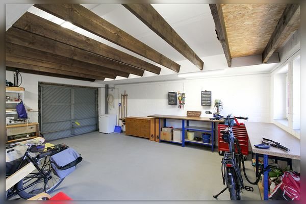Garage mit Satteldach