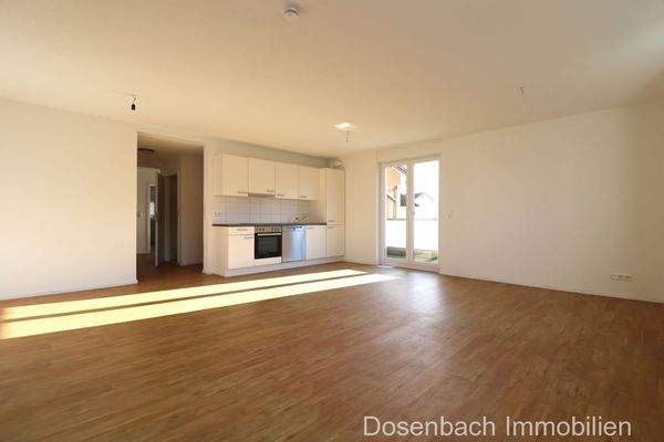 Wohnzimmer Blick zur Küche