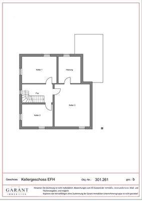 Grundriss Kellergeschoss