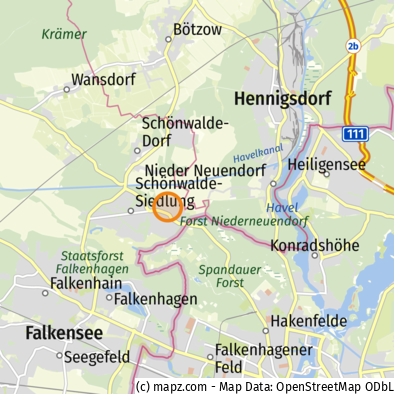 Schönwalde-Glien Grundstücke, Schönwalde-Glien Grundstück kaufen