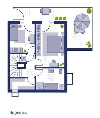 Grundriss Untergeschoss