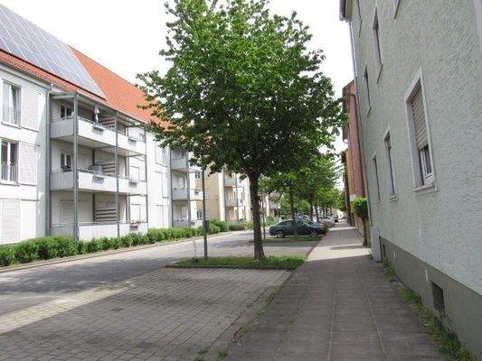 Das Wohnumfeld wurde aufwendig saniert