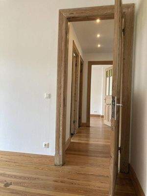 Blick über den Wohnungsflur