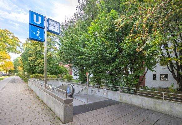 U-Bahn direkt vor der Tür