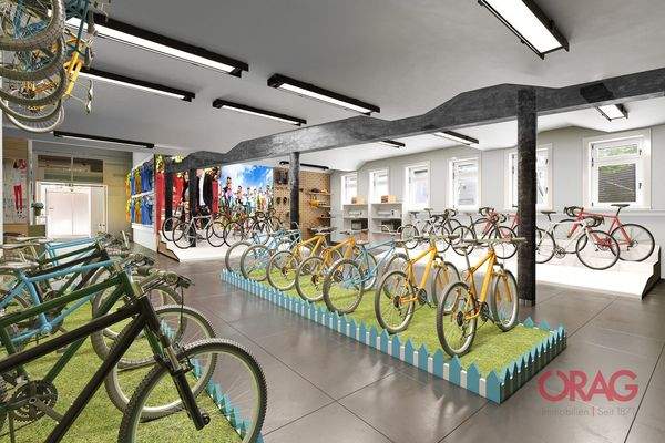 Visualisierung Geschäftslokal