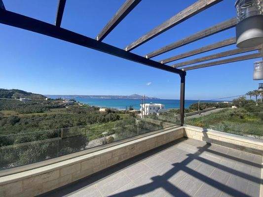 Kreta, Kera: Elegante Steinvilla mit Meerblick und Hamam zu verkaufen