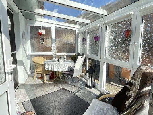 Gemütlicher Wintergarten