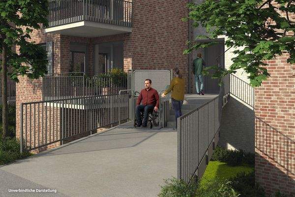 Rollstuhl-Lift Ansicht 1