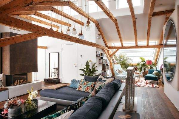 Luftige Maisonette-Einheit