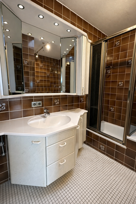 Badezimmer Ansicht 1