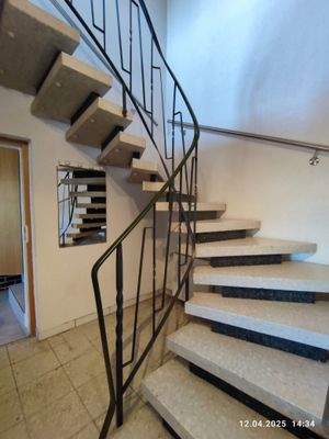 hier geht es ins Obergeschoss