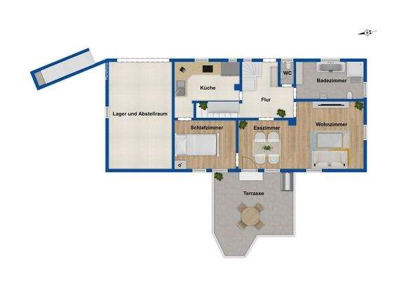 Grundriss Obergeschoss