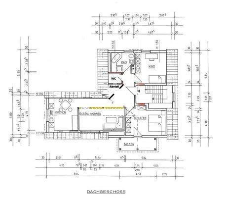 Grundriss Dachgeschoss