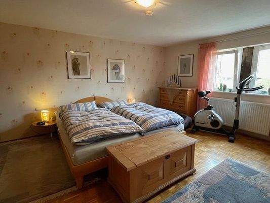 Das Schlafzimmer im OG