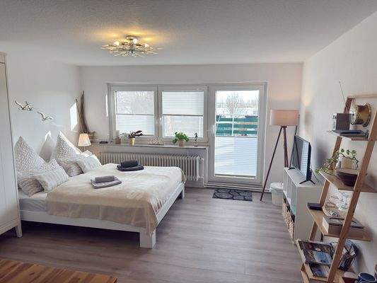 Großzügiges Schlafzimmer ...