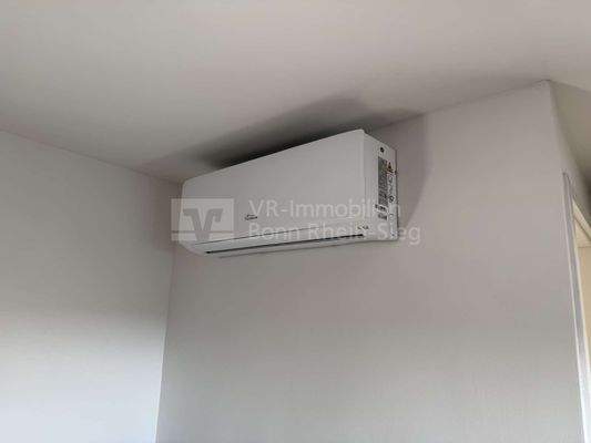 Klimaanlage im Dachgeschoss