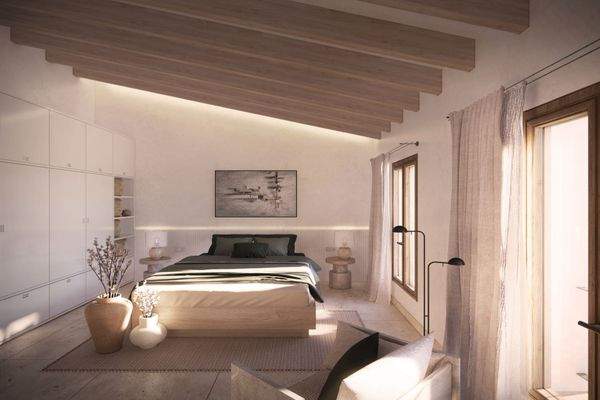 Eines von 3 Schlafzimmern