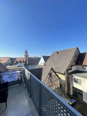 Balkon und Fernblick / DG