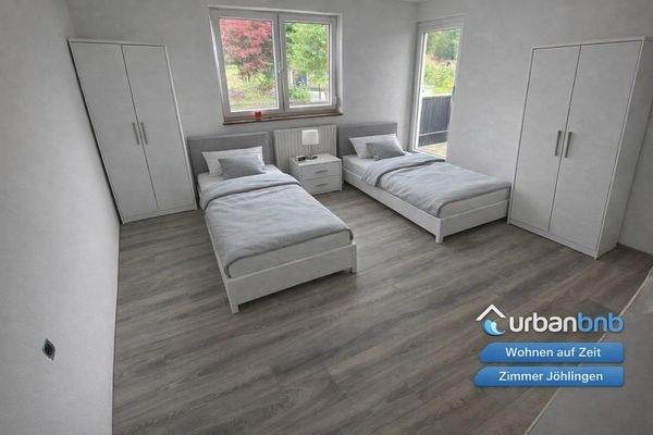 Wohnen auf Zeit WG Zimmer Walzbachtal